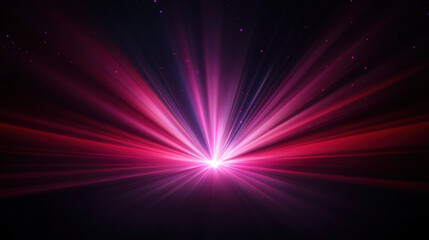 Obraz premium Vibrant light rays creating a stunning abstract visual spectrum in dark background.