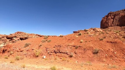 Utah Driving 0715 Monument Valley Forest Gump Point