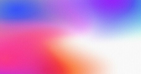 Abstract Colorful Gradient Background Pink Purple Blue Orange White Hues Soft Texture Design Digital Art Pastel Shades Smooth Transition Visual Appeal