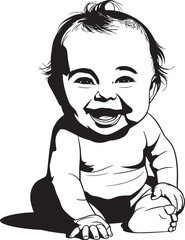 baby Vector Silhouette