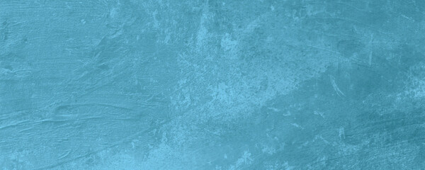 A Deep and Harmoniously Blended Blue Painted Background with Soft and Rough Textures

