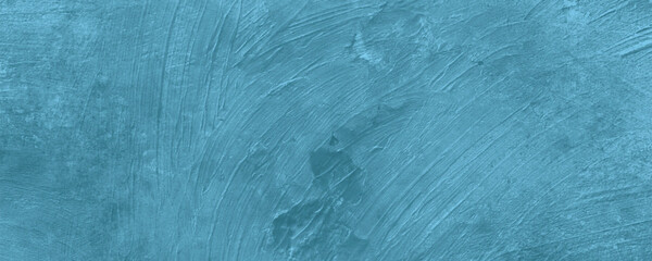 A Beautifully Weathered and Distinctively Textured Blue Abstract Surface with Artistic Brushstrokes


