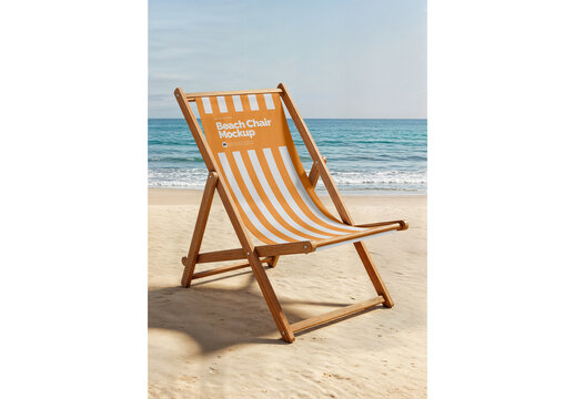Beach Chair Mockup