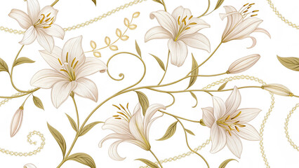 floral printing pattern