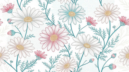 Obraz premium floral printing patterns