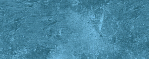 A Smooth and Elegantly Brushed Blue Painted Background with Light and Dark Color Accents

