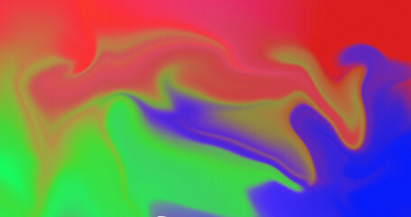 Abstract Colorful Swirls Vibrant Hues Gradient Texture Background Design Art Neon Green Blue Red Pink