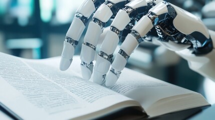 An AI powered text summarization tool condensing lengthy documents into concise, easy-to-read summaries, Information technology style