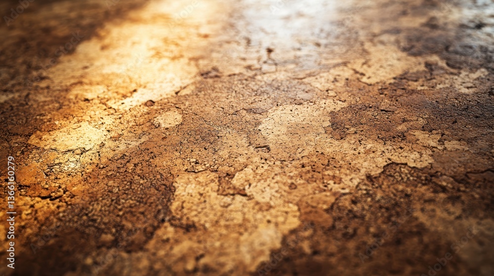 Poster golden metallic texture with rough surface featuring distressed background for abstract and decorati