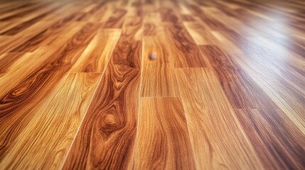 Obraz premium Abstract Brown Wood Flooring Texture for Interior Design with Hardwood Surface Grain Background Timber Pattern and Parquet Detail