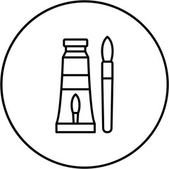 Oil paint Icon
