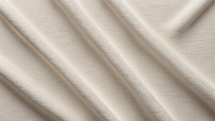 Draped Beige Fabric Texture Background