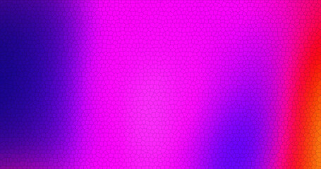 Abstract Colorful Mosaic Pattern Gradient Background Texture Design Vivid Hues Purple Pink Orange Red Blue