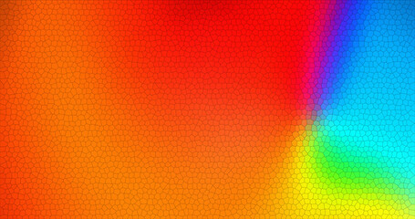 Rainbow Stained Glass Colorful Texture Pattern Design Background Abstract Art Vivid Hues Gradient Mosaic Tiles