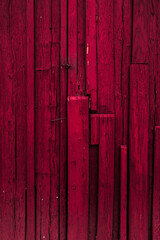 Tablones de madera antigua con color rosado
