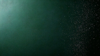 Dark Green Glitter Background With Lighting Effect