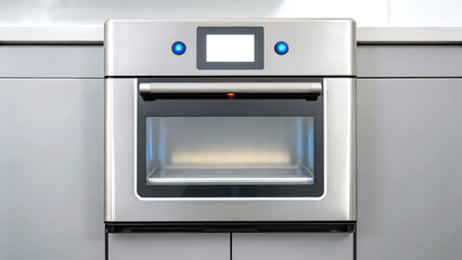 Obraz premium A futuristic scanner designed for ensuring molecular food safety.