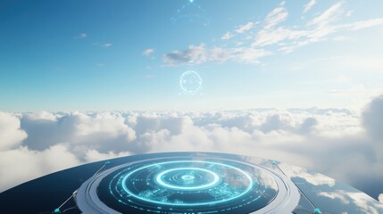 An AI powered system automating climate monitoring by analyzing real time environmental data, emissions levels, and geographical factors for accurate forecasting