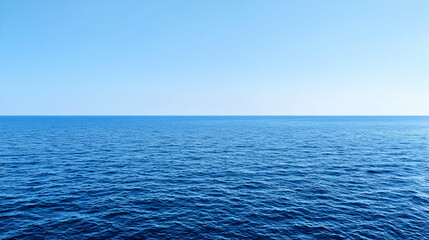 Obraz premium Vast Blue Ocean Horizon