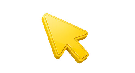 3d Realistic Mouse cursor vector illustration