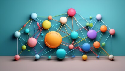 Clay Network Icon, an engaging and colorful representation of connectivity
