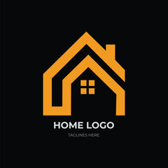 A Modern Home Logo Design - Sleek and Minimalist
