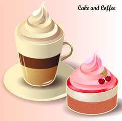 Delicious coffee and pastry.Cute item for a coffee shop and whatnot