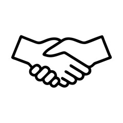 Naklejka premium handshake shake hands