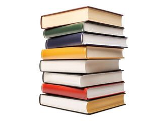 Fototapeta premium stack of hardcover books