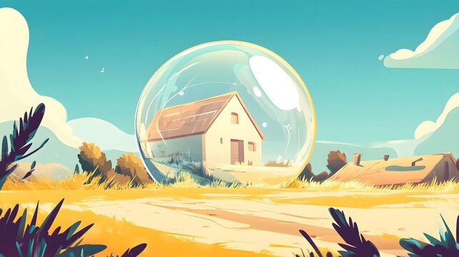Crystal Ball for Positive Energy Building - BEPOS Concept Visualization