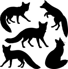 Fox Silhouettes Collection