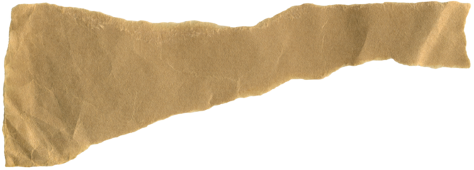 Brown wrinkled kraft paper. For packaging, gift wrapping, and creative crafting projects