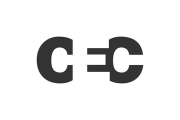 CEC logo design. Initial letter C E C bold font style for tech startups, consulting, corporate branding. Creative company name, headlines typography identity, trendy logotype.