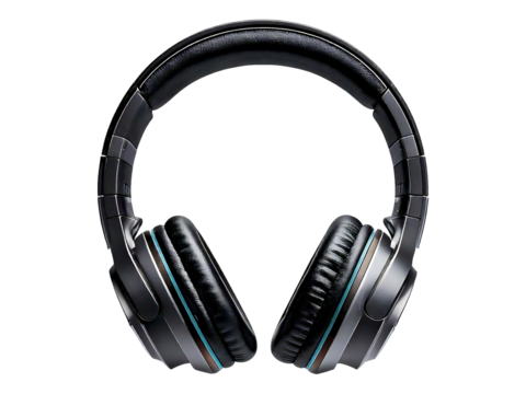 Sleek over-ear headphones with a modern design, perfect for showcasing music, technology, or audio products.  High-quality image ideal for websites, blogs, and marketing materials.
