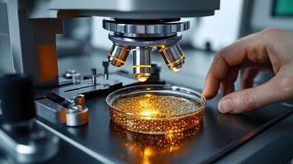 Exploring the molecular structure of soybean oil under a microscope