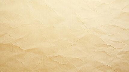 Fototapeta premium Creamy Beige Creased Paper Texture Background