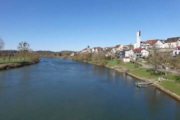 Bad Friedrichshall - Blick von der Eisenbahnbrücke