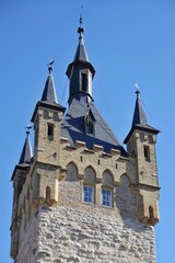 Fototapeta premium Bad Wimpfen - Spitze des blauen Turms