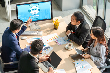 Chatbot software application for modish online business that automatically reply to customer...