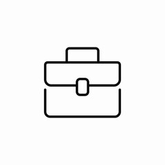 business briefcase icon sign vector