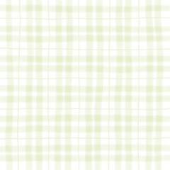 Sage Green Plaid Gingham Hand Drawn Background Pattern Overlay