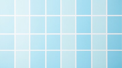 Fototapeta premium Subtle Hues: A Grid of Pale Blue Color Swatches