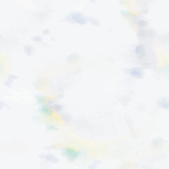 Obraz premium Tye Die Vector Paint. White Vector Background. Blue Grunge Swirl. Yellow Blue Batik. Blue Shirt Background. Japanese Fabric Pattern. Yellow Green Grunge. Seamless Tie Dye Print. Tye Yellow Shibori.