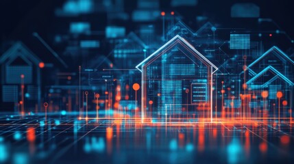 An AI powered system improving real estate market analysis by analyzing housing data, pricing trends, and buyer preferences to predict market movements