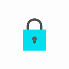 safe lock icon sign vector