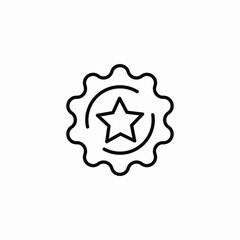 star quality icon sign vector