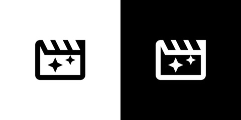 Sparkling Clapperboard
