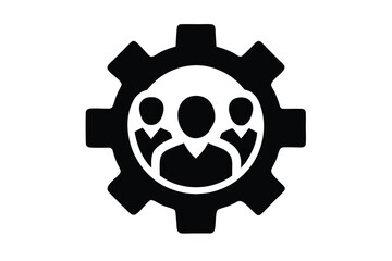 Obraz premium black and white skull