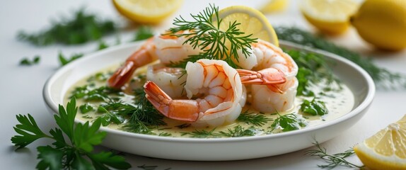 rustic coastal dining setting with fresh seafood illustration