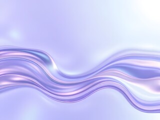 Modern colorful transparent fluid background, fluid neon wave curve glossy effect generative ai